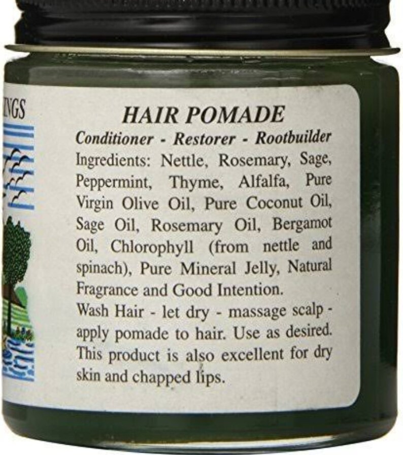 Nature's blessing hair pomade all natural ingredients Etsy