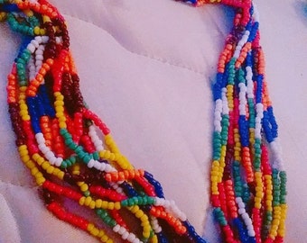 Blessed 7 African powers 2pc eleke set