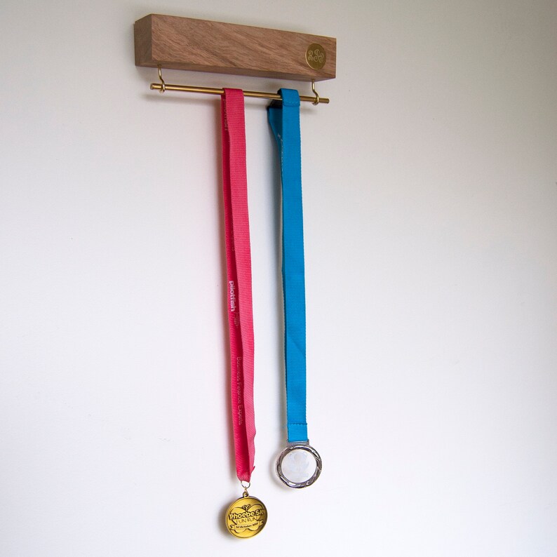 Medal Display Wood Personalised Medal Display Monogram Medal Etsy