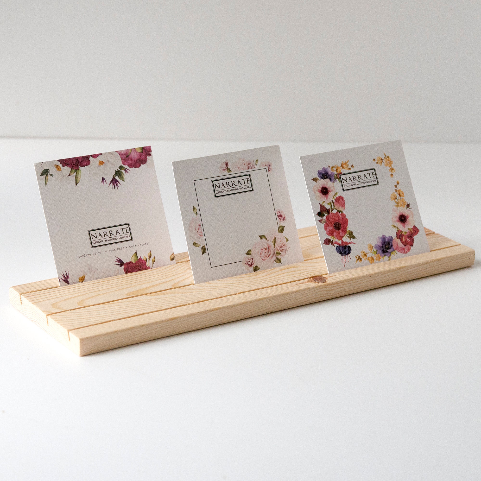 Wood Earring Card Display, Business Card Holder, Earring Display Tray, Earring  Holder ,jewelry Display Board DS1130 