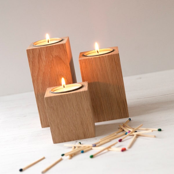 Candle Holder Trio Etsy
