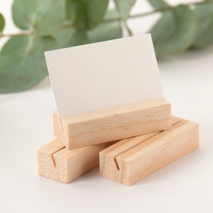 Pricing Block Long,  Retail Pricing Stands, Craft Show Pricing, Price Tag Holder Wood, Retail Price Display, Retail Card Stand, Block Pine
