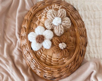 Pusteblume | Häkelclips + Nylon Haarband