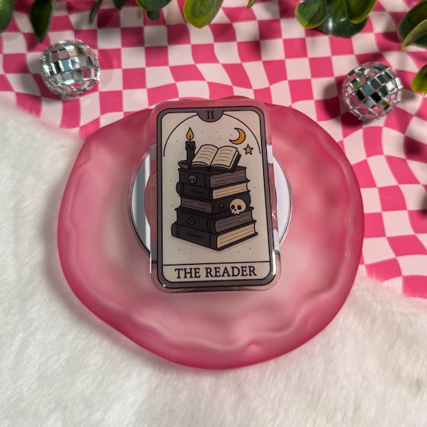 The Reader Tarot Kindle Phone Magnetic MagSafe Grip