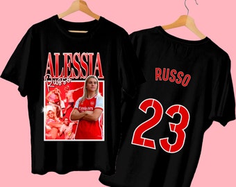Alessia Russo Women’s Football Y2K Tee | Lionesses Arsenal WSL
