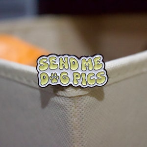 Dog Enamel Pin
