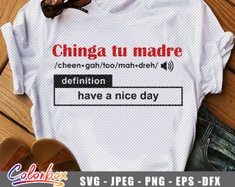 Funny Spanish Svg Etsy