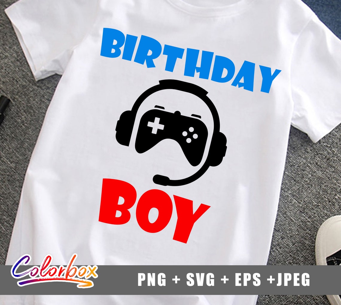 Birthday Boy Birthday SVG Birthday Svg Birthday Shirt Etsy