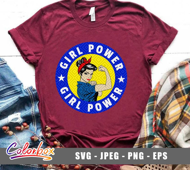 Download Rosie The Riveter SVG Design Strong woman Svg Feminism Svg | Etsy