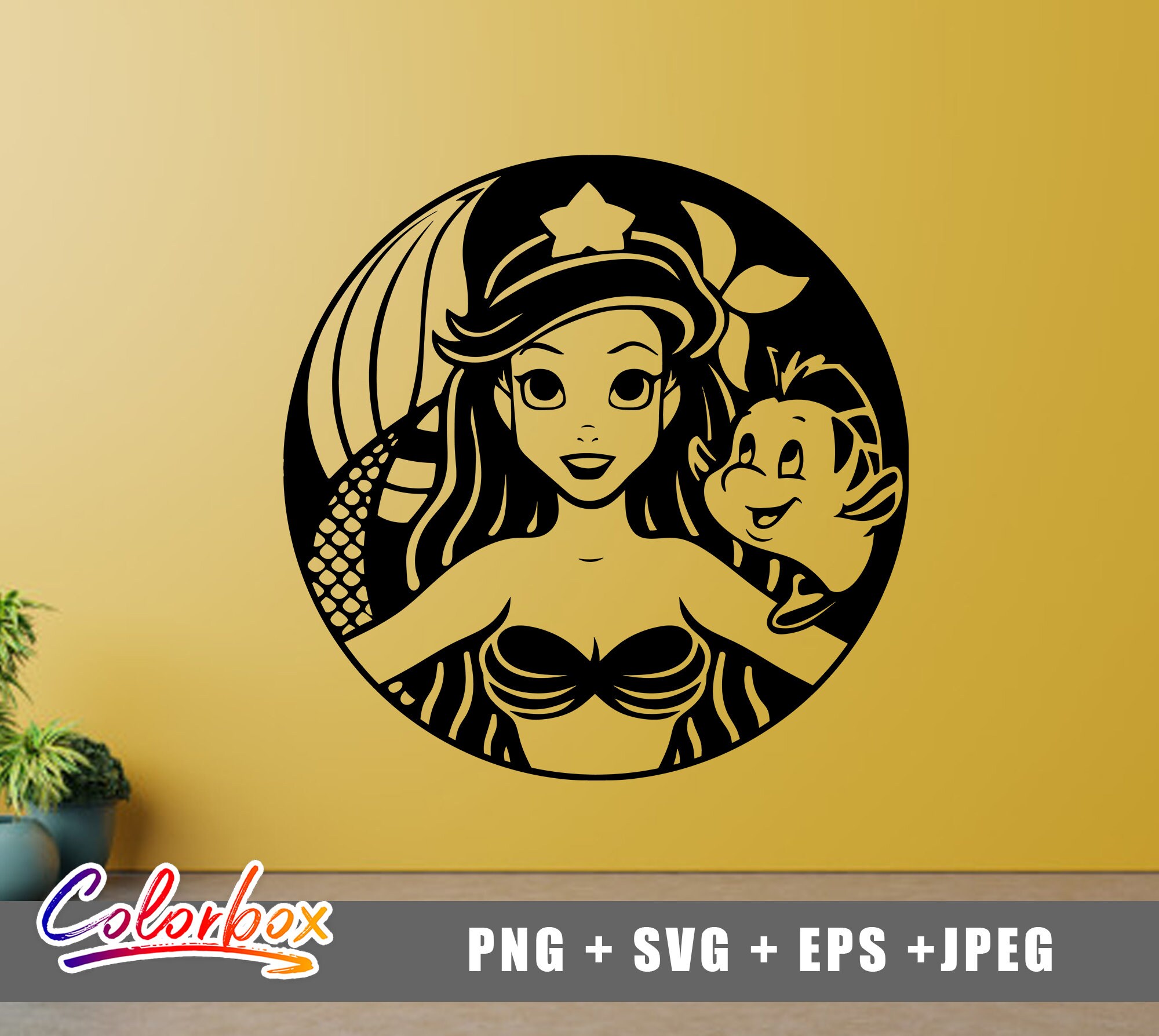 Download Little Mermaid SVG Mermaid Starbucks Coffee SVG file | Etsy