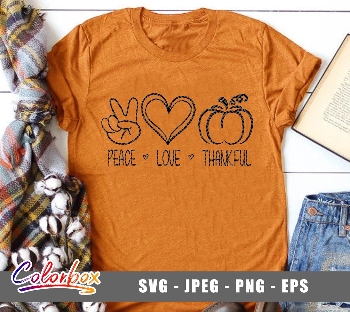 Download Peace Love thankful SVG Hand Peace Sign SVG Hand Drawn ...