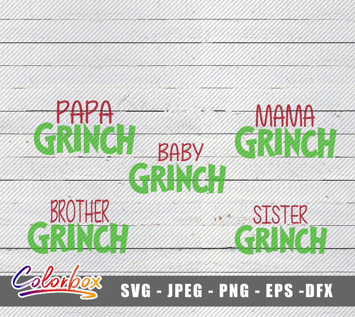 Free Free Family Grinch Svg 550 SVG PNG EPS DXF File