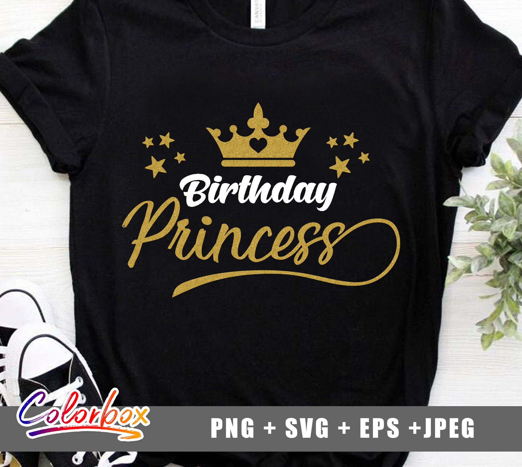 Birthday Princess Family Bundle Svg Birthday Girl Svg Bro | Etsy