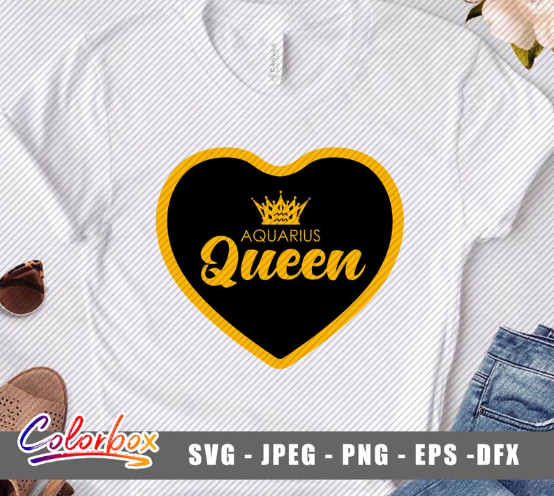 Download Aquarius queen svg birthday svg Women svg Birthday Party ...