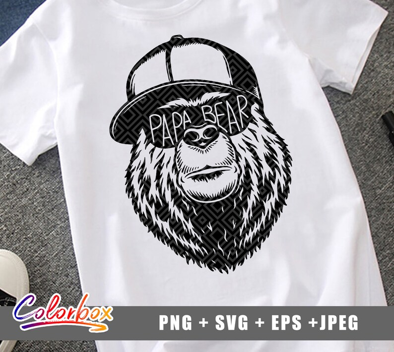 Free Free Papa Bear Sunglasses Svg 119 SVG PNG EPS DXF File