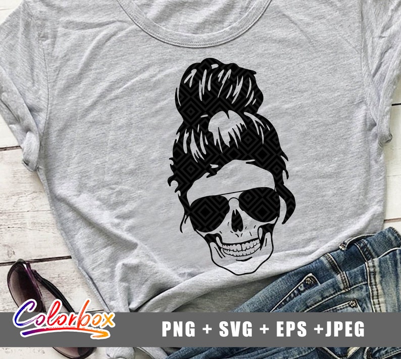 Download Girl With Messy Bun svg Messy Bun bundle Svg Cute Girl ...