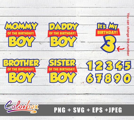 Download Birthday Story Bundle Svg Birthday Svg Toy Story Svg Mom Etsy