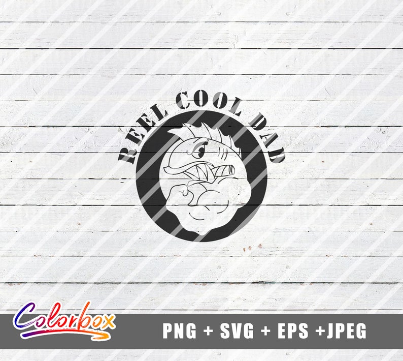 Download Reel Cool Dad Fishing svg fishing clipart fish png fishing | Etsy