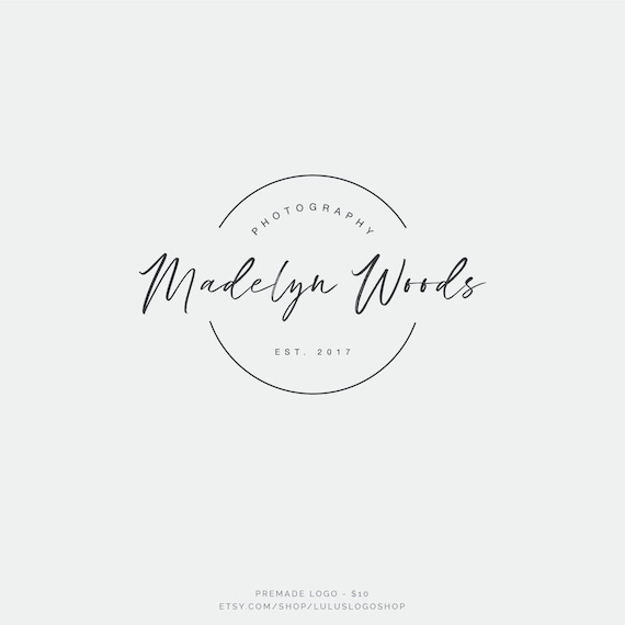 Graphic Design Script logo Photography logo Simple logo Beauty logo ...