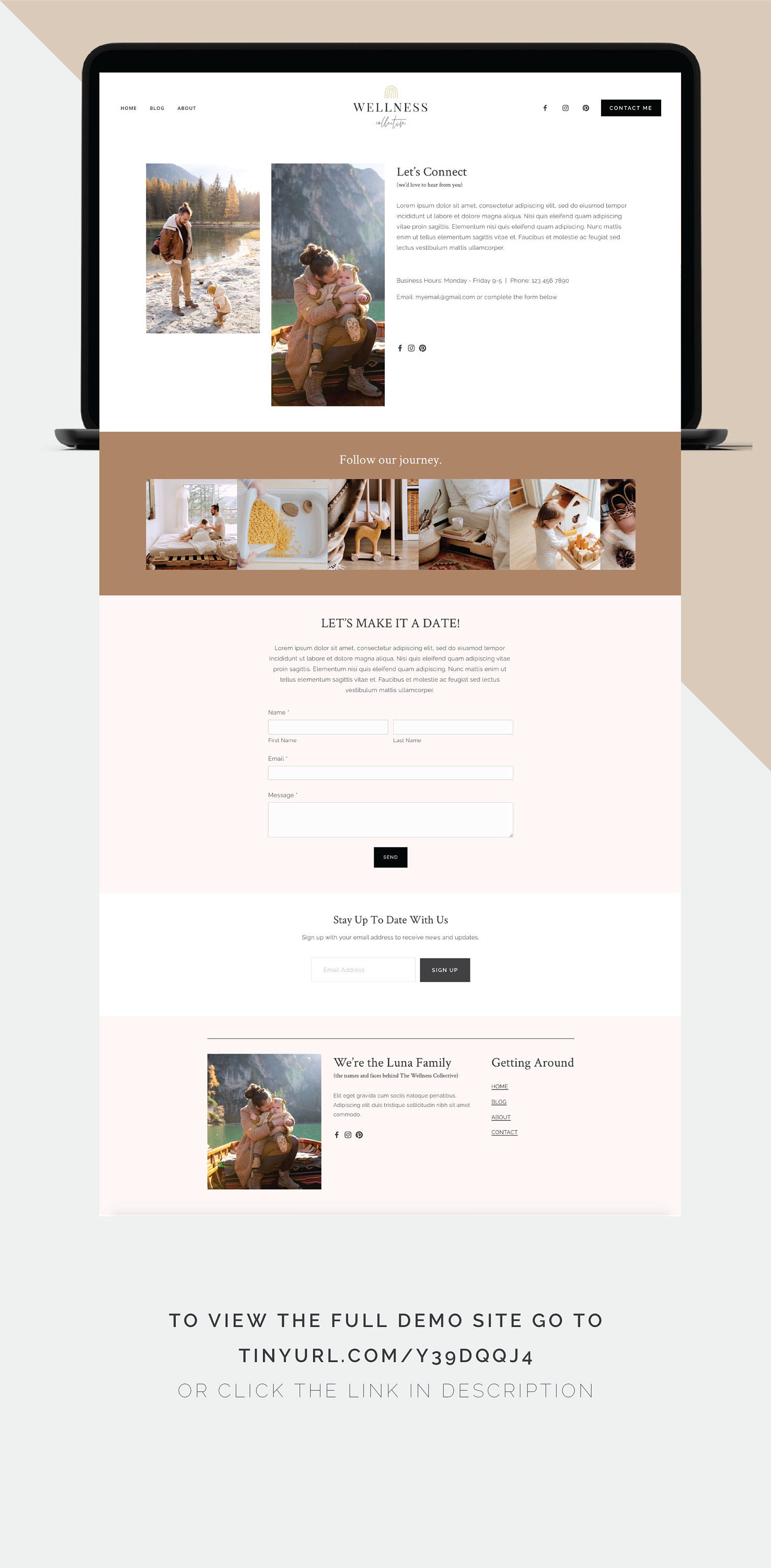 Squarespace Template 7.1 Squarespace Blog Template - Etsy