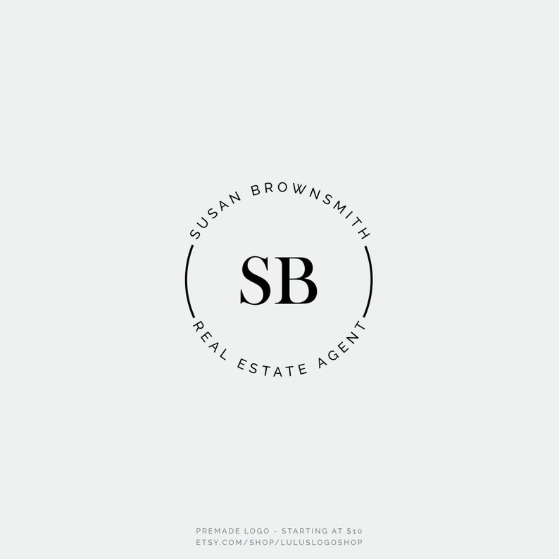 Real Estate Logo Design and Brand House Logo Logo Branding Etsy