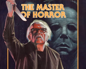 John Carpenter The Master of Horror, HALLOWEEN Poster print