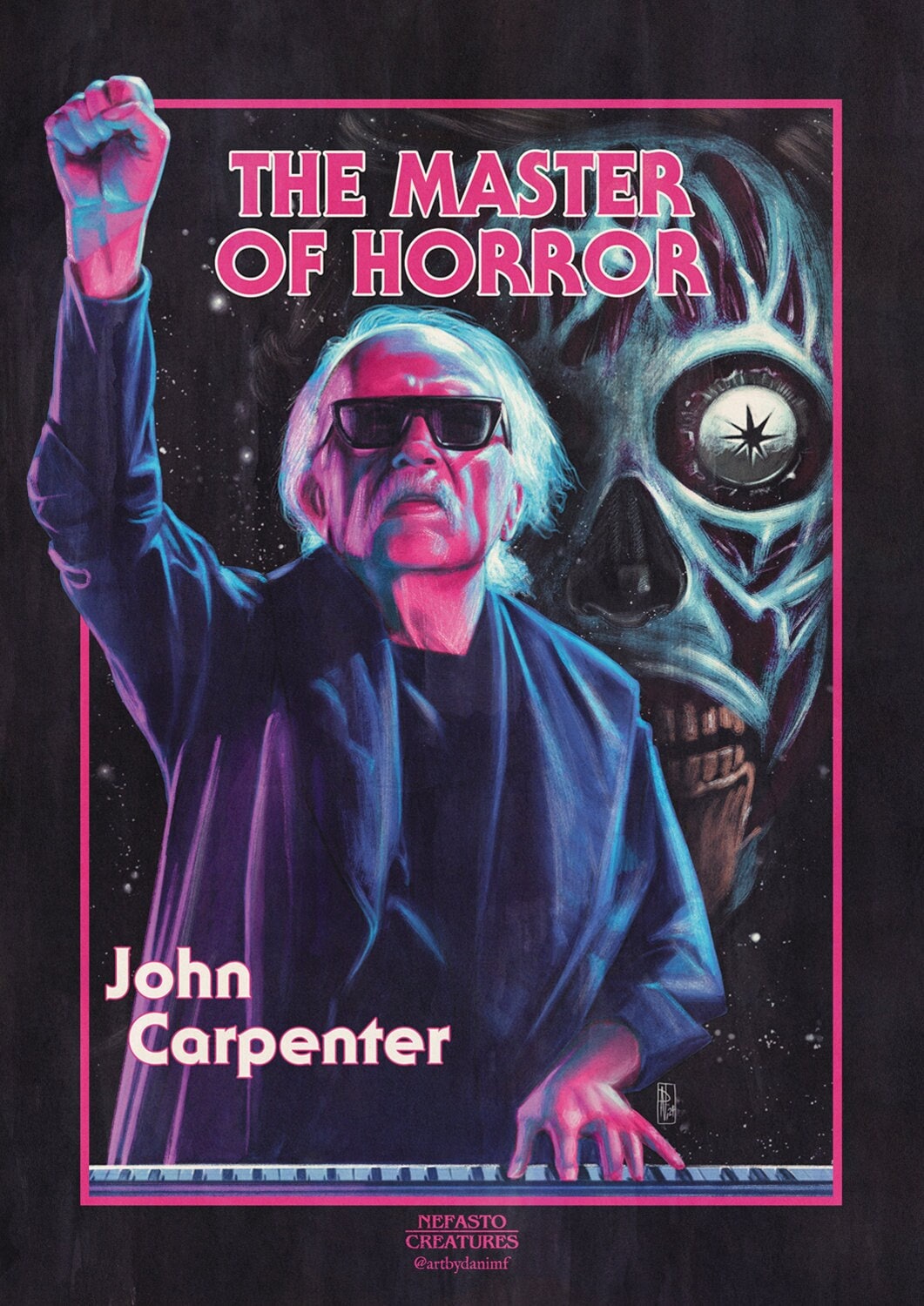 John Carpenter The Master of Horror, They Live Poster print