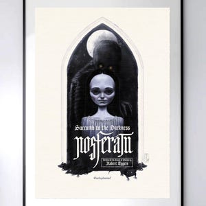 Poster NOSFERATU, illustriertes alternatives Poster