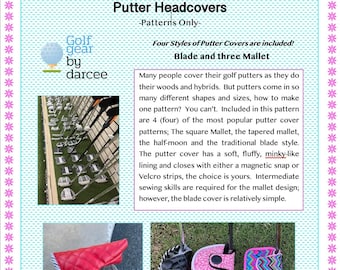 Putter Cover Sewing Pattern