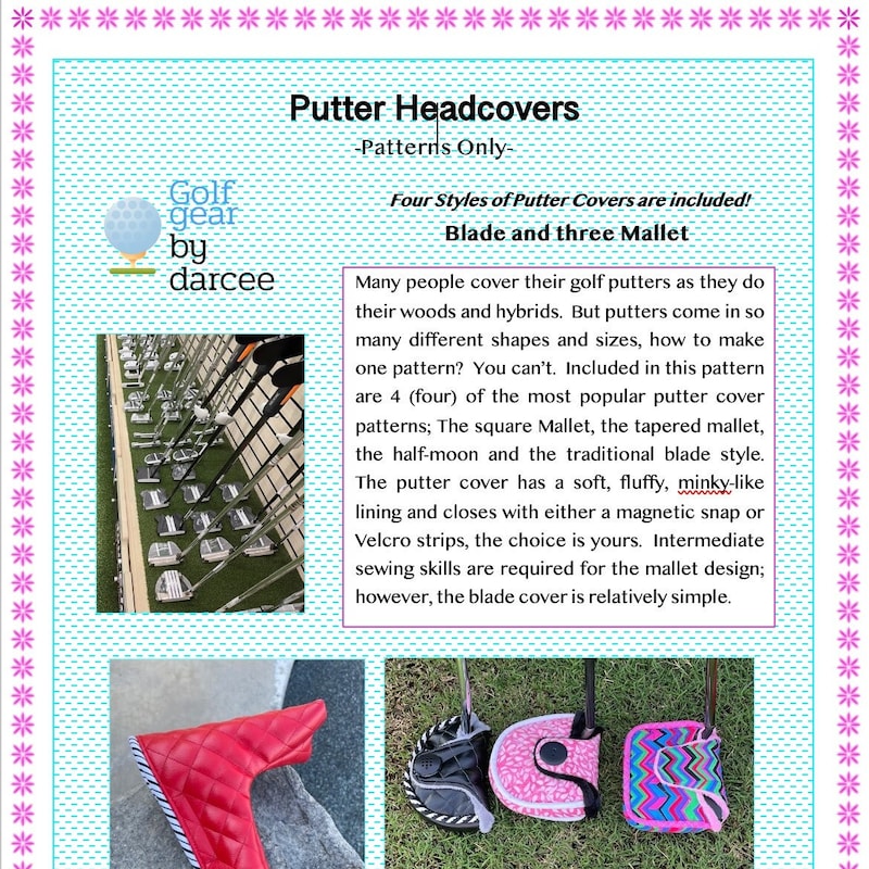 Golf Putter Diy Etsy