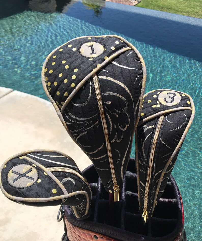 Custom Made Golf Club Headcovers Etsy