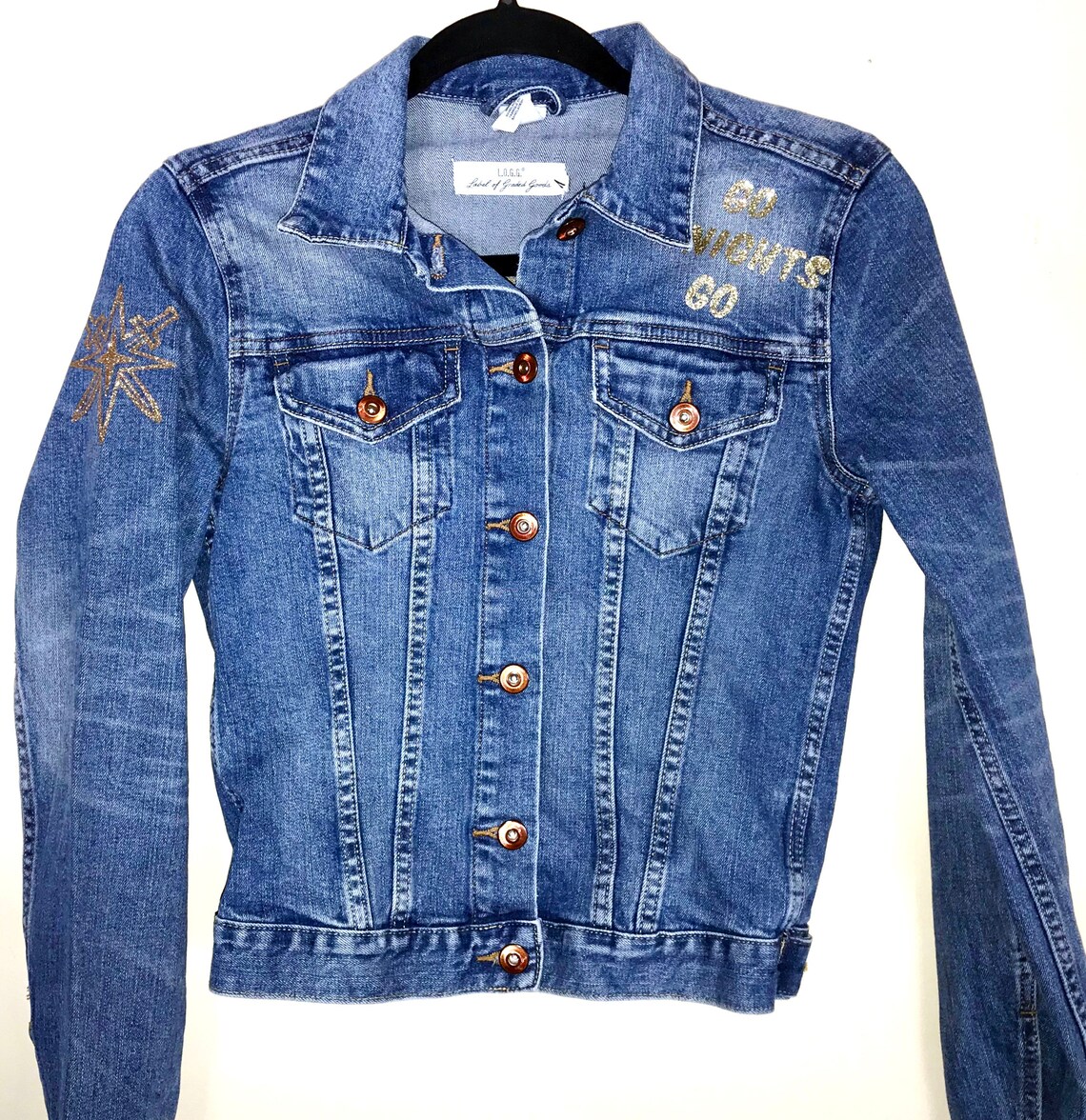 Custom Vegas Golden Knights Women's Jacket Etsy