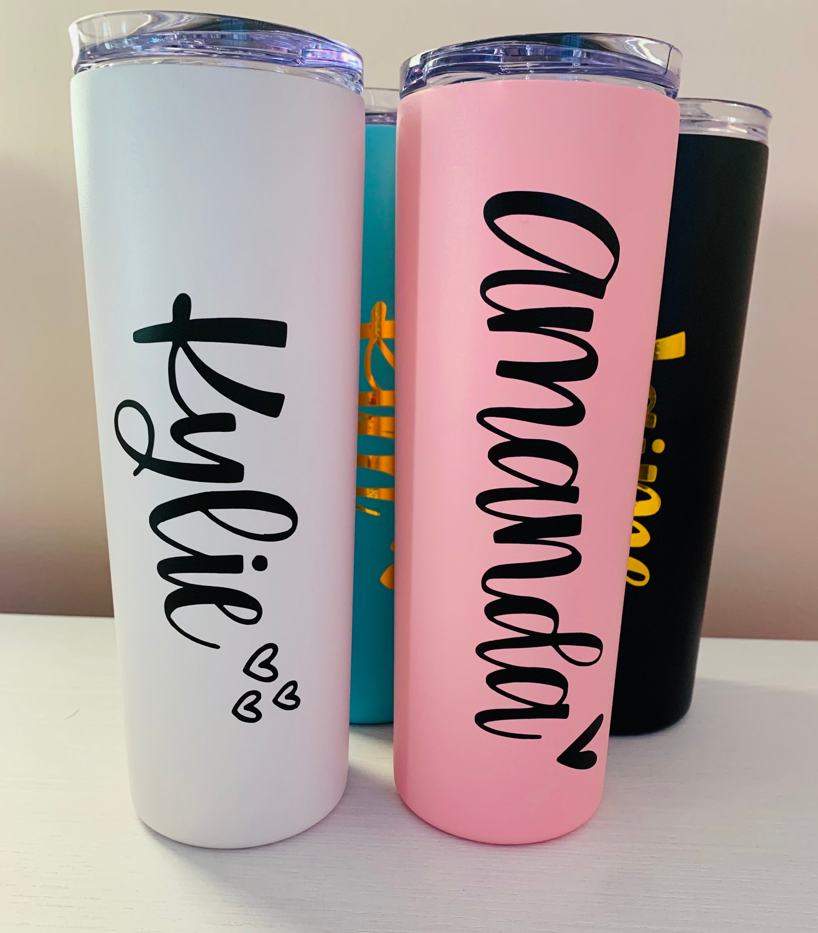 Your Text Here Customized Tumblers, Custom Coffee Tumbler, Custom Wine –  Broquet