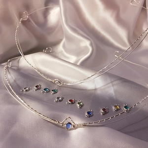 Personalize color tiara headpiece birthstone bridal headpiece elf tiara crystal crown silver tiara elven wedding simple silver tiara