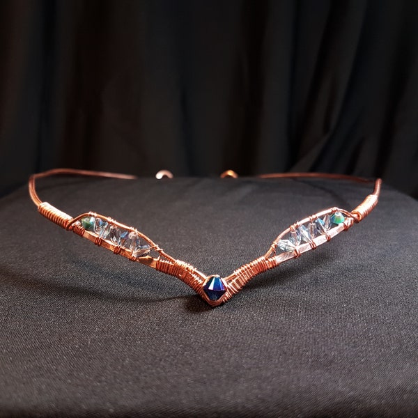 bridal circlet headpiece