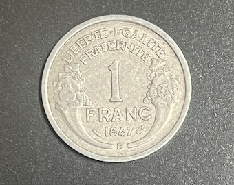 1947 France 1 Franc Coins - French Coin Collectors