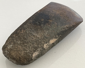 Prehistoric High Polish Early Man Celt of Hard Stone / Rare Neolithic Tools