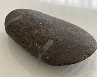 Prehistoric High Polish Early Man Celt of Hard Stone /  hand axe tool
