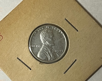 1943 United States Steel Cent Uncirculated NO MINT MARK (Philadelphia)