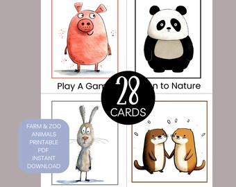 Kids Coping Skills Flashcards: Calm Corner, Anxiety Relief (Digital Download)