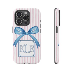 Handyhülle mit Schleife, kundenspezifische iPhone Abdeckung, Samsung Galaxy Modelle Bild 1