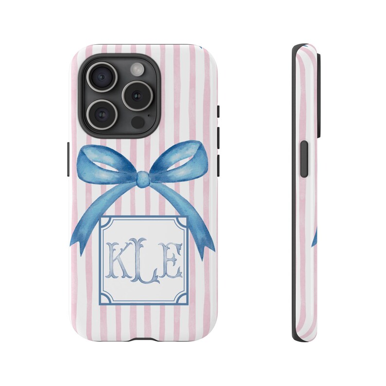 Handyhülle mit Schleife, kundenspezifische iPhone Abdeckung, Samsung Galaxy Modelle Bild 1