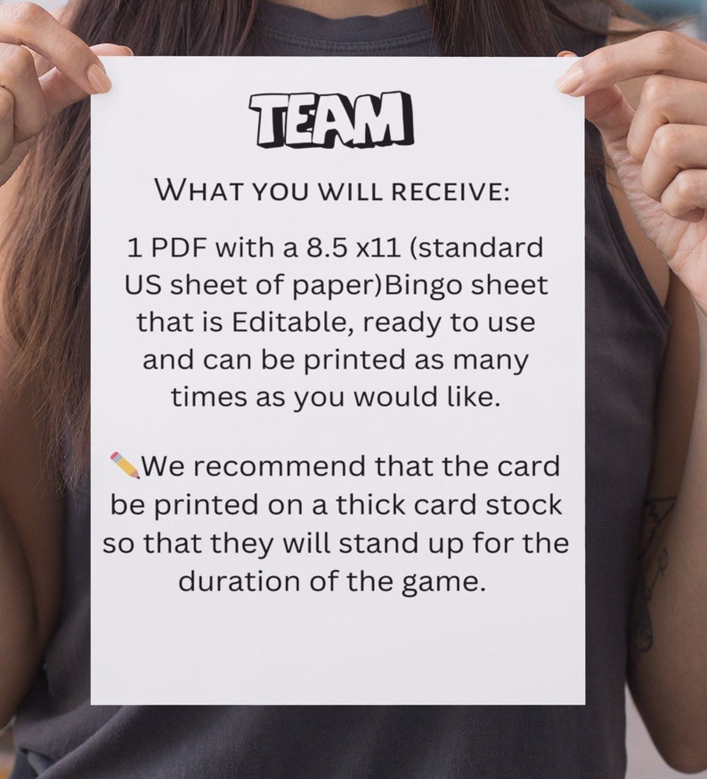 Coworker Bingo Getting to Know New Employee Team Member Human Bingo