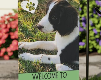 Custom Photo Garden Flag, Double Sided Personalized Yard Decor