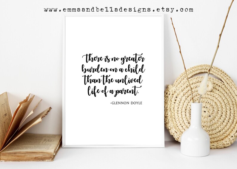 Glennon Doyle Quotes Parenting quotes Untamed quotes | Etsy