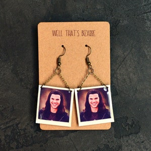 Jacob Black Earrings | Twilight Earrings | Werewolf | Twilight Gifts | Team Jacob | Where the hell have you been loca