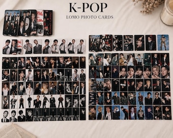 55pcs-  Korean pop Double Sided Printed Lomo Card Collection Gifts