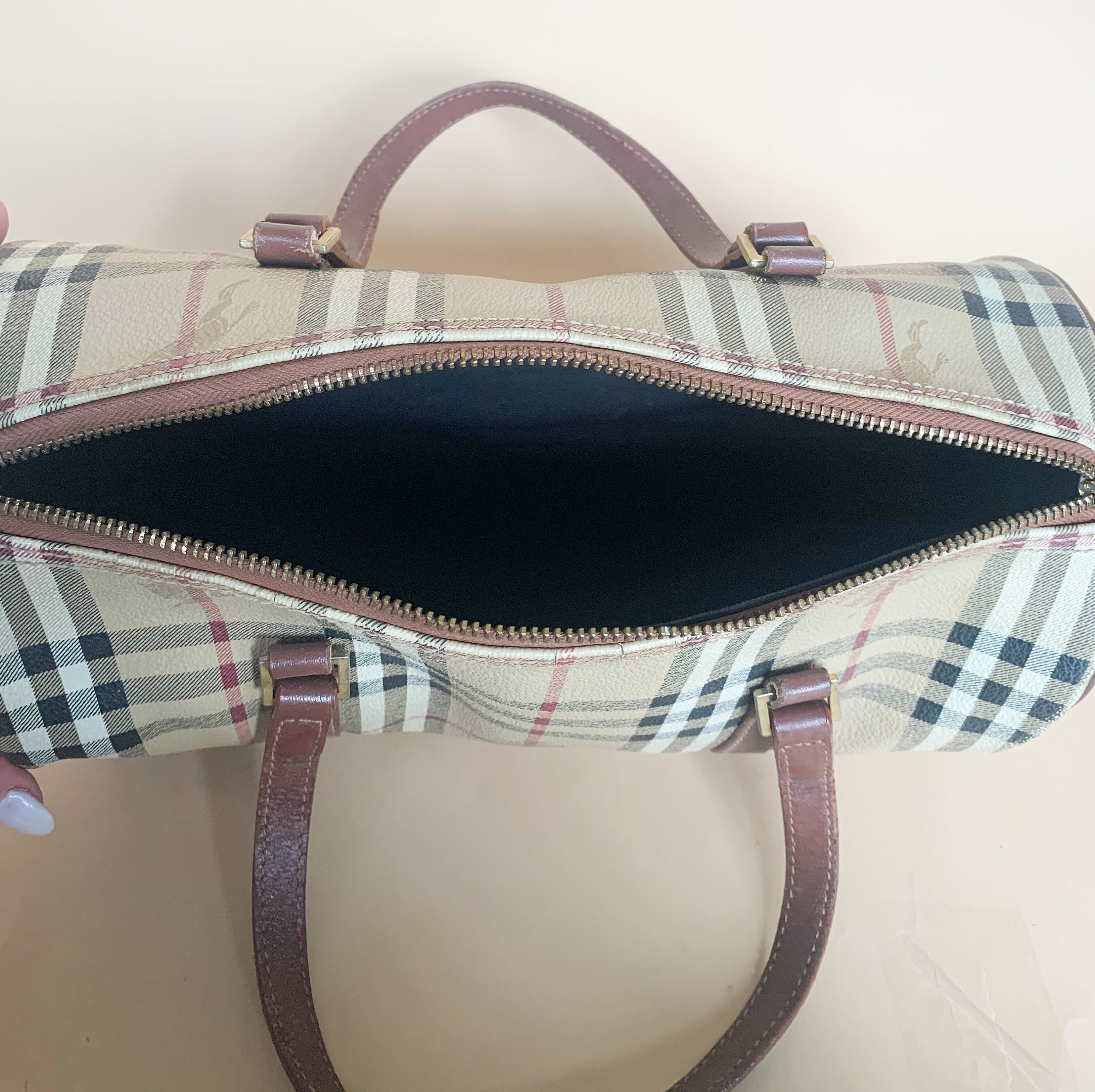burberry barrel bag