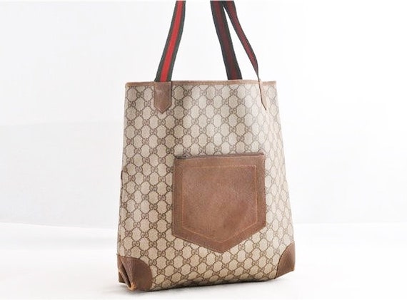 gucci vintage tote bag