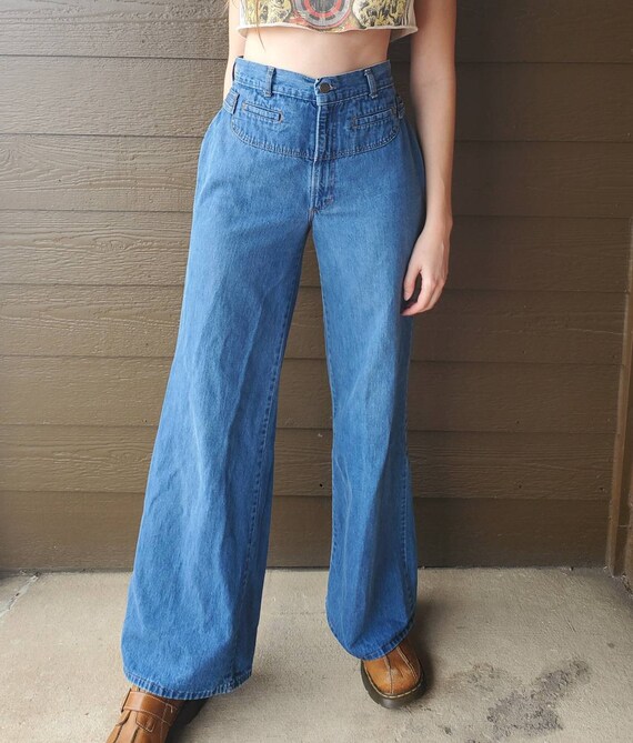 70s bell bottom jeans - Gem